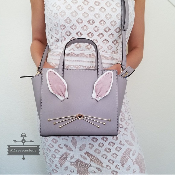 Kate spade NY hop to it Mini Hayden Rabbit Bag NWT - Picture 2 of 8
